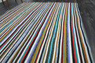 Rainbow Kilim Striped Rug