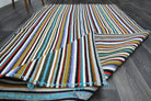Rainbow Kilim Striped Rug