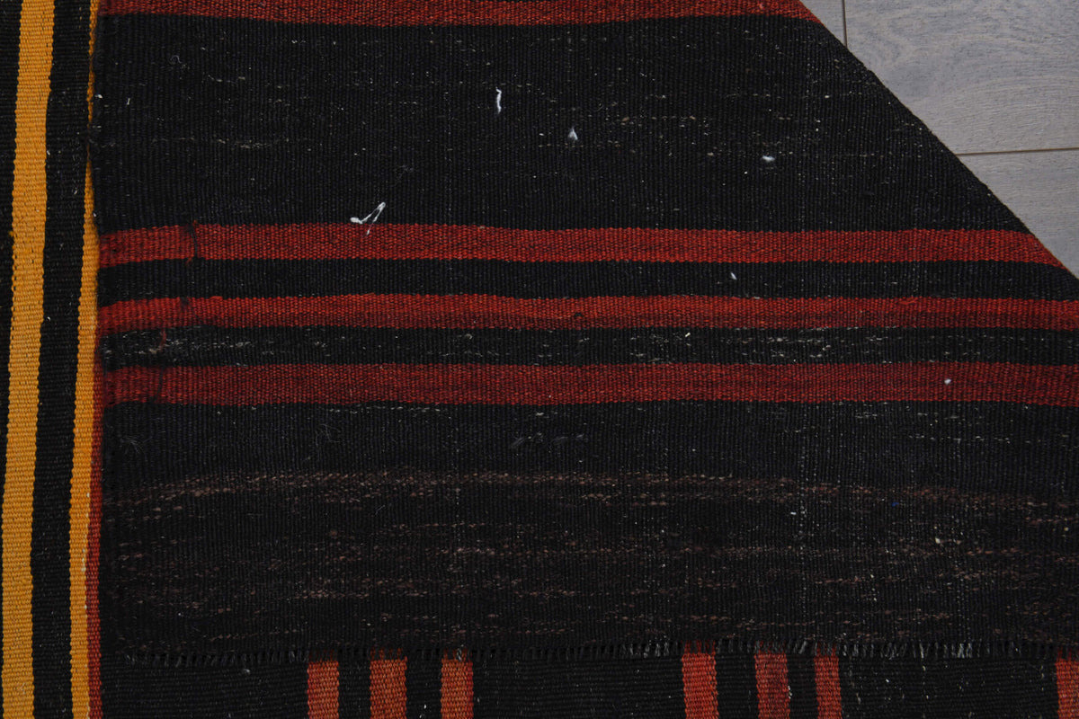 Handmade Striped Kilim Rug