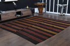 Handmade Striped Kilim Rug