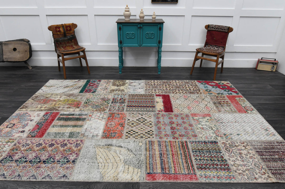 Handmade Patchwork Area Rug