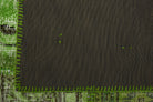 Moss Green Area Patchwork Rug