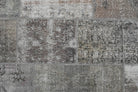Handmade Patchwork Grey Area Rug