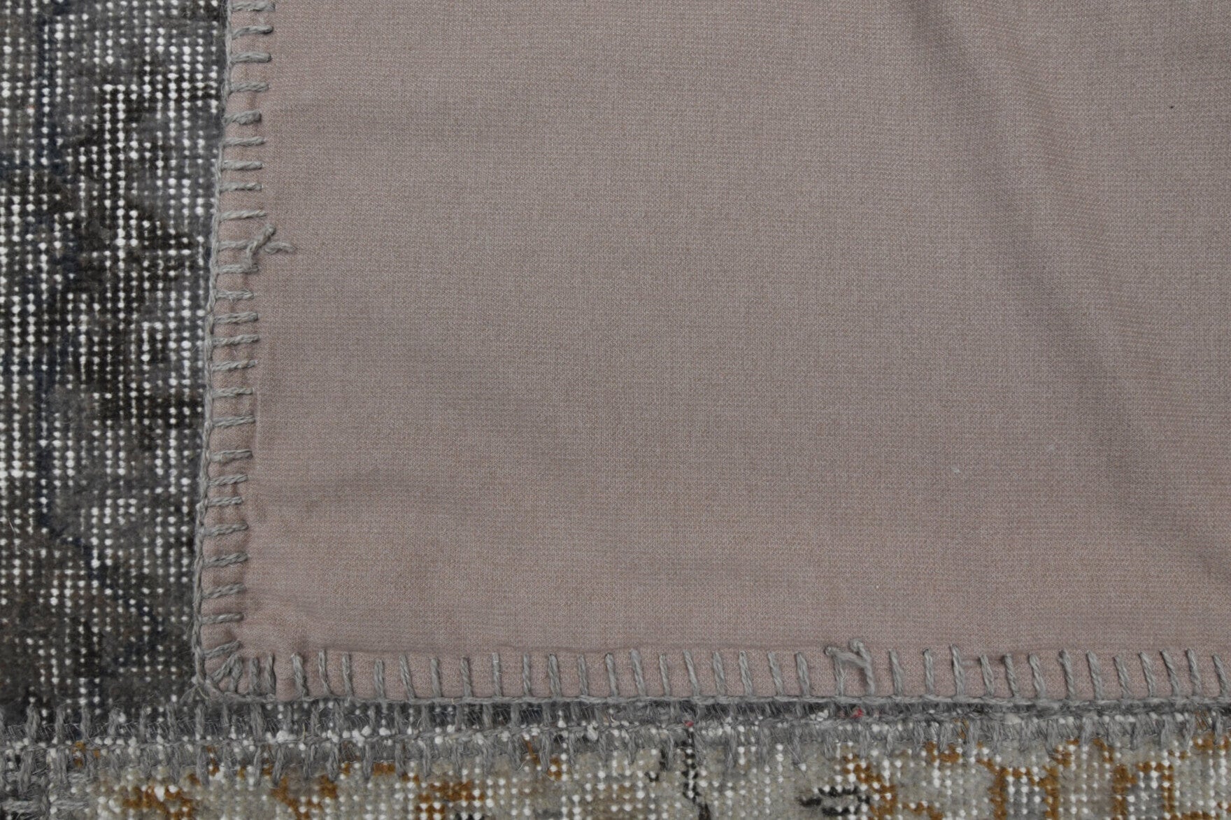 Ceviz – vintage solid rug for living room or bedroom, 6'7" x 10'1" (201x307 cm)