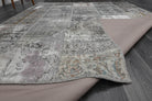 Handmade Patchwork Grey Area Rug