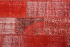172x243 cm vintage patchwork Anatolian area rug – Bestefsan, low pile, wool