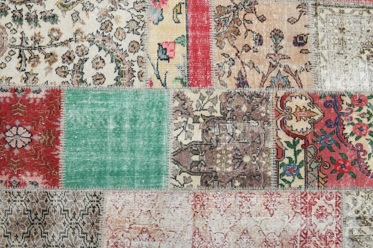 Pachwork Vintage Area Rug from 1980&prime;s