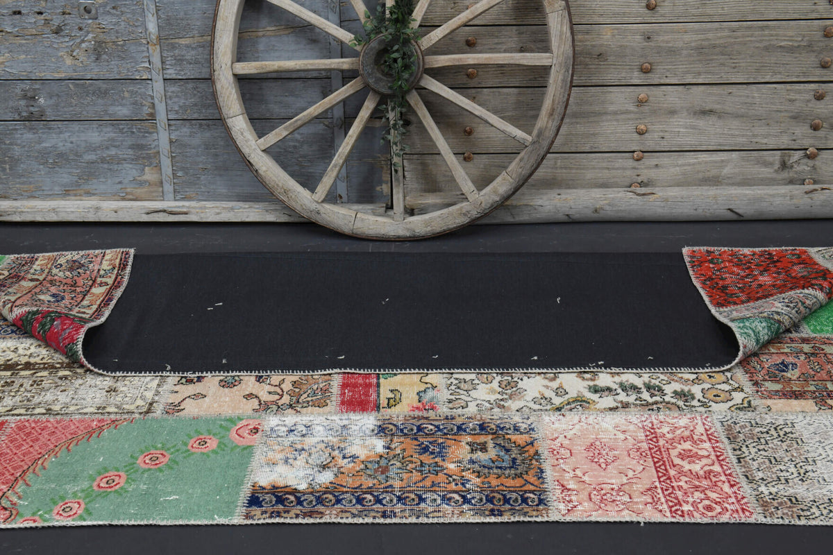 Pachwork Vintage Area Rug from 1980&prime;s