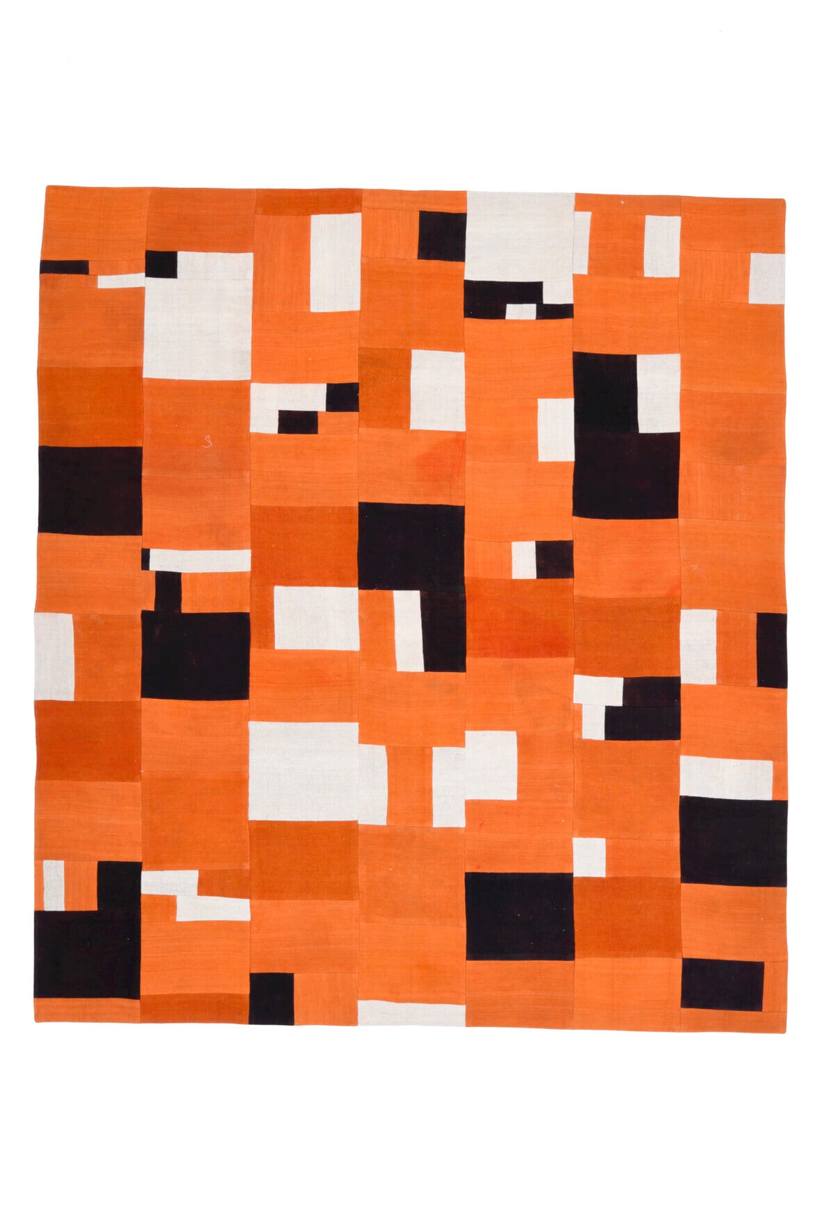 Handmade Vintage Area Kilim Rug