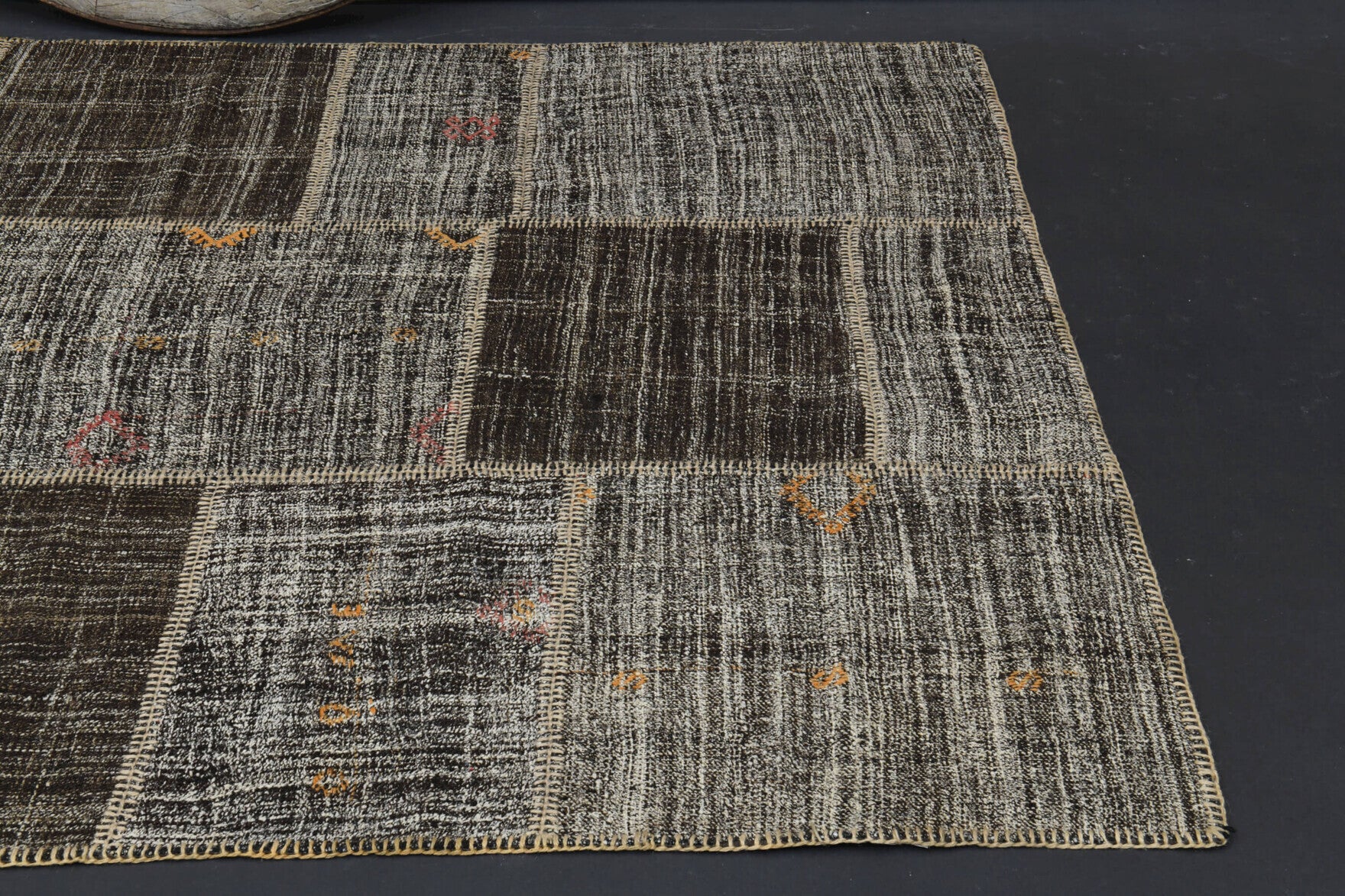 173x244 cm vintage Anatolian kilim rug – Argyrosela, flatweave, wool
