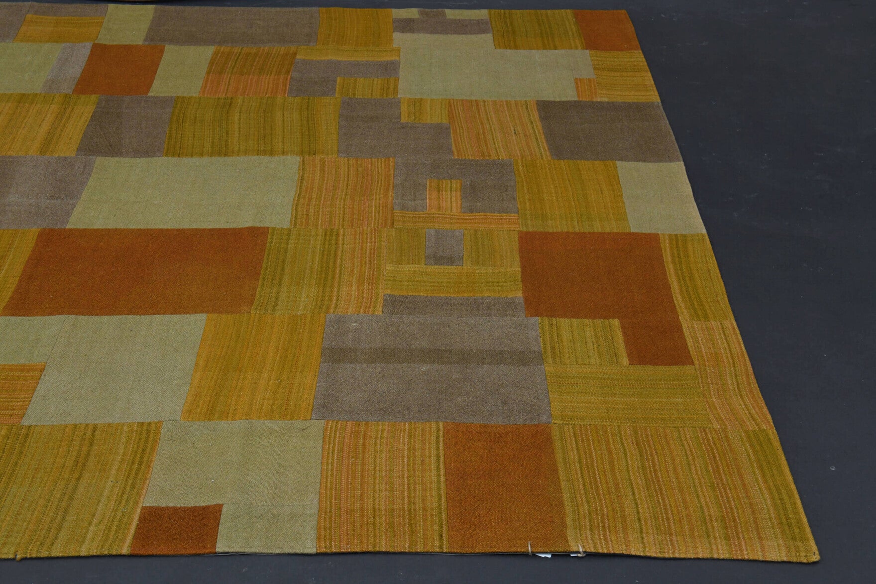 197x292 cm vintage Anatolian kilim rug – Aretechoria, flatweave, wool
