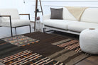 Hand-crafted Anatolian vintage kilim Anthopnoe in wool, 1960s