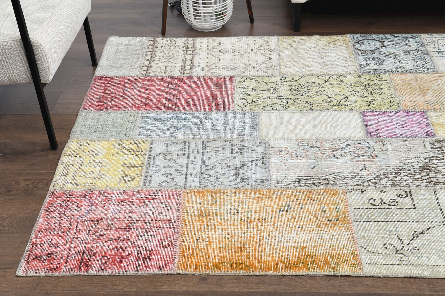 Patchwork Custom Wide Runner Rug