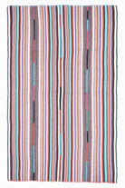 Handmade Vintage Area Kilim Rug