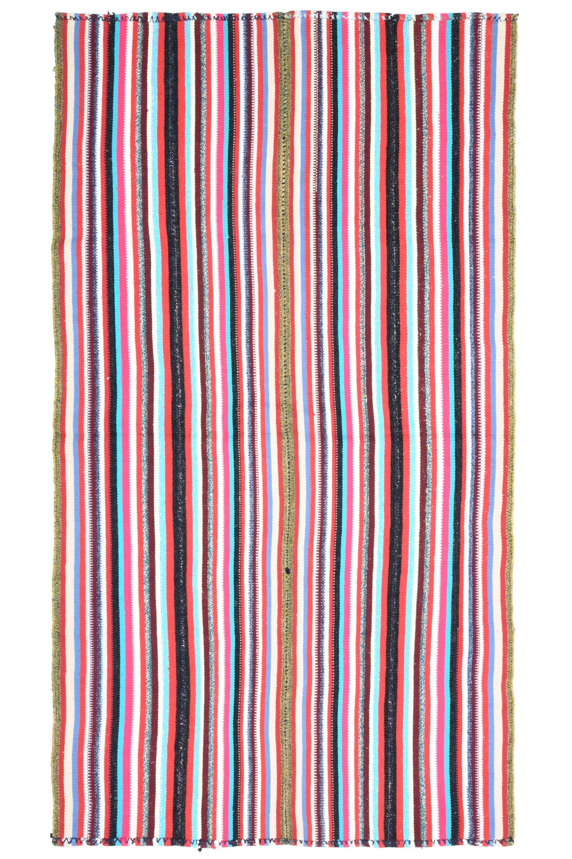 Striped Kilim Vintage Rug