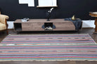 Handmade Vintage Area Kilim Rug