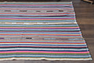 Handmade Vintage Area Kilim Rug