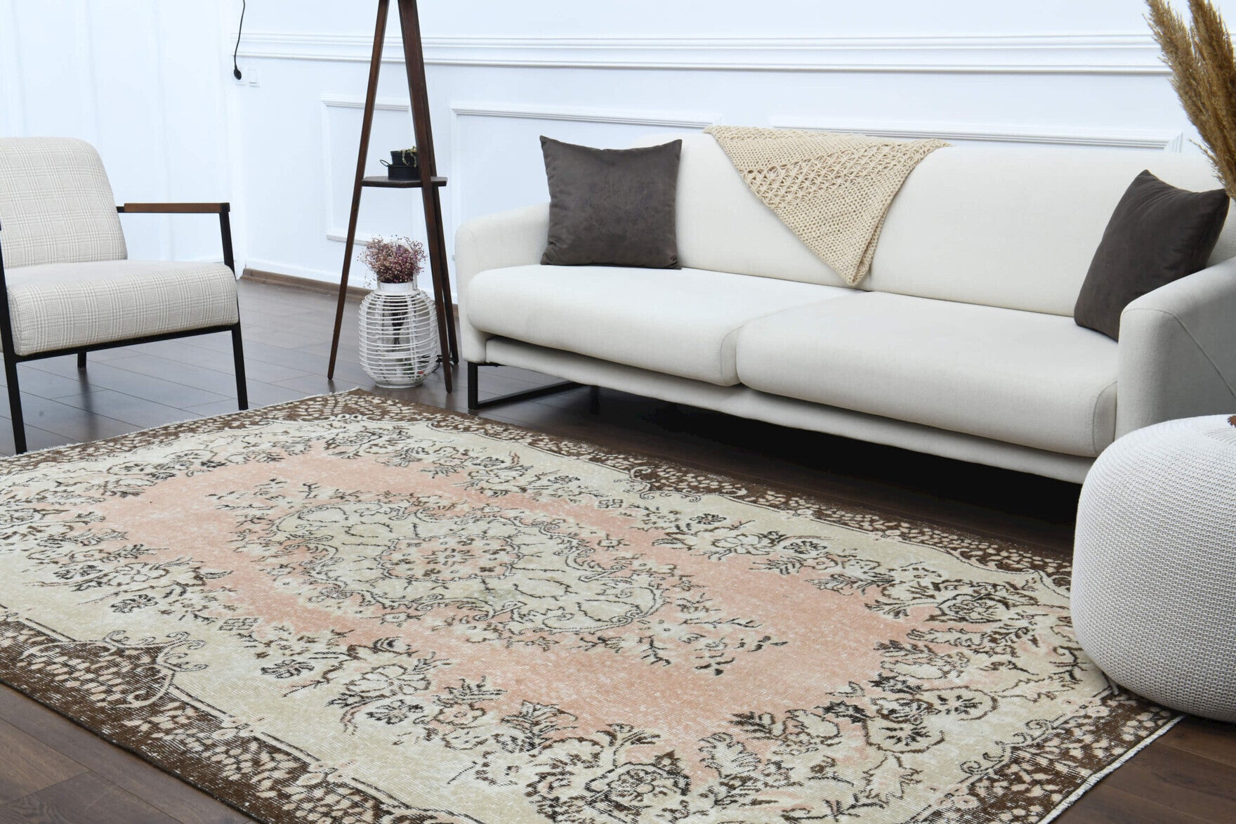 179x280 cm vintage Anatolian area rug – Zeynepdeniz, low pile, wool