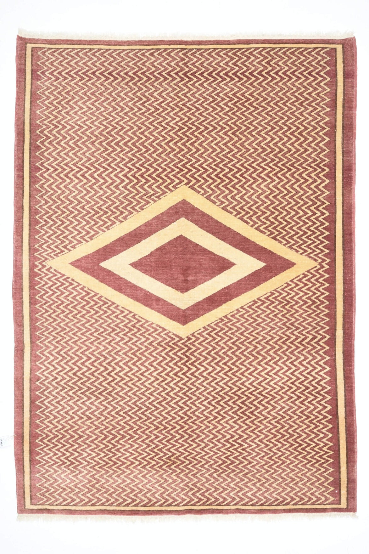 Contemporary Oushak Vintage Area Rug