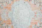 Ihlamurpare rug: 1930s handmade Anatolian rug with oriental motifs and cotton backing