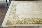 Square Framed Oushak Vintage Area Rug