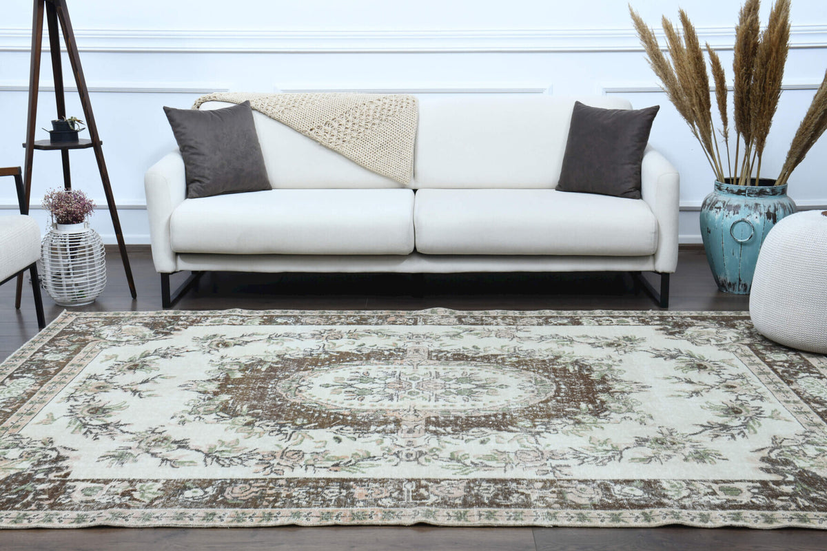 Oriental Vintage Area Anatolian Rug