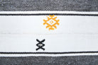 Handwoven flatweave wool kilim from Anatolia, Turkey – Handmade Vintage Kilim Rug 4'10" x 6'8"