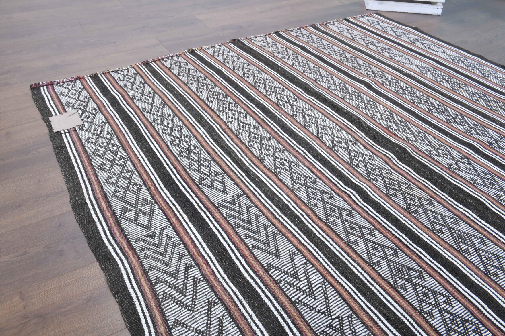 176x210 cm vintage Anatolian kilim rug – Anthopheme, flatweave, wool