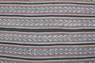 Authentic Anatolian vintage kilim rug (1960s) with ikat design – one-of-a-kind at Fame Rugs