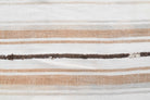 Authentic Anatolian vintage kilim rug (1960s) with striped design – one-of-a-kind at Fame Rugs
