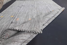 Handmade Vintage Flatweave Rug