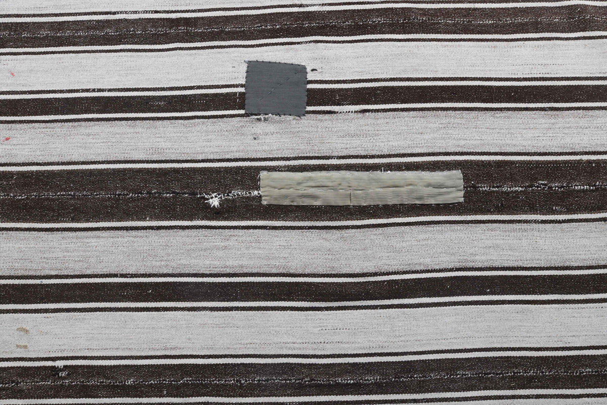 Handmade Vintage Flatweave Rug