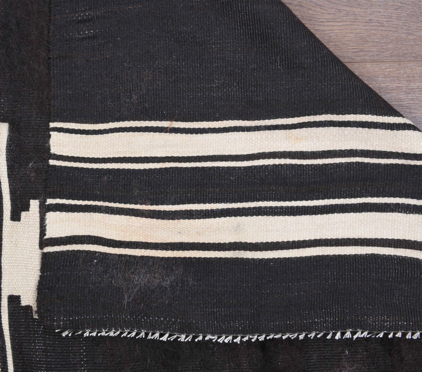 118x170 cm vintage Anatolian kilim rug – Alacati, flatweave, wool