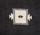Handmade Vintage Flatweave Rug