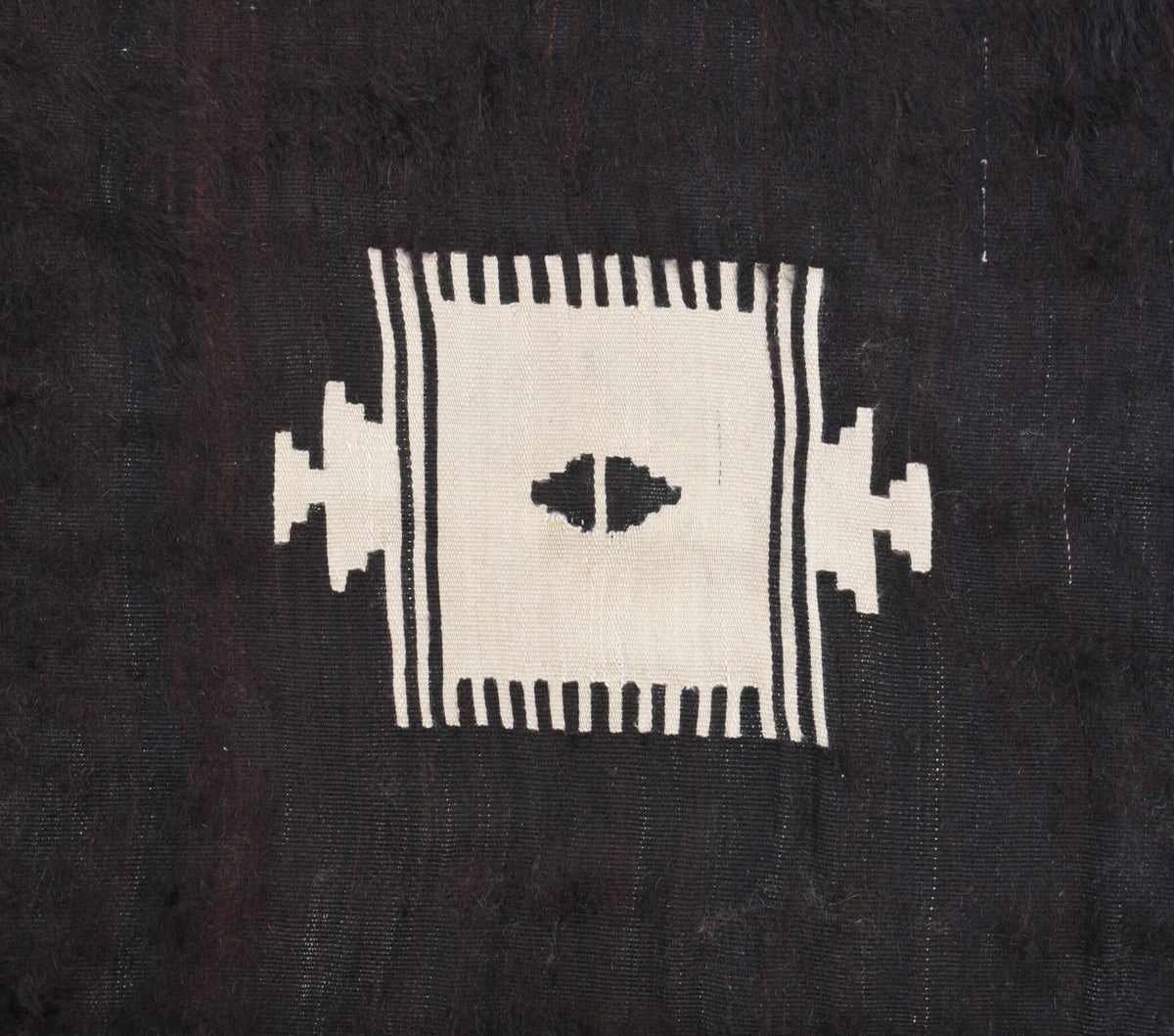Handmade Vintage Flatweave Rug