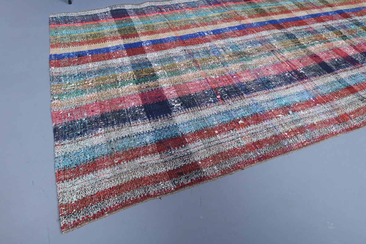 Handmade Vintage Kilim Rug