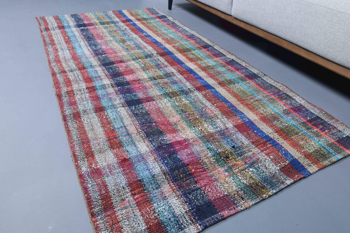 Handmade Vintage Kilim Rug