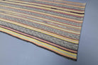 Handmade Vintage Flatweave Rug