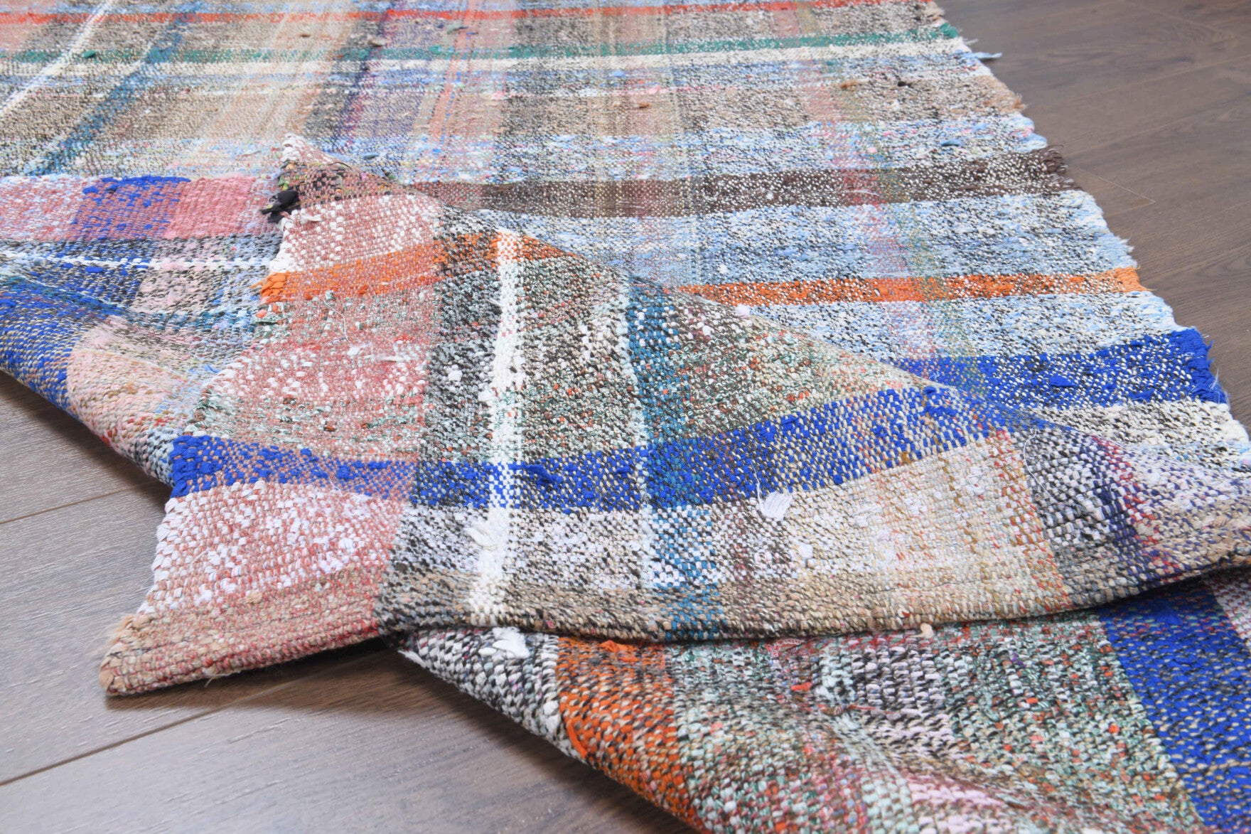 Vintage Turkish Kilim Rug Runner