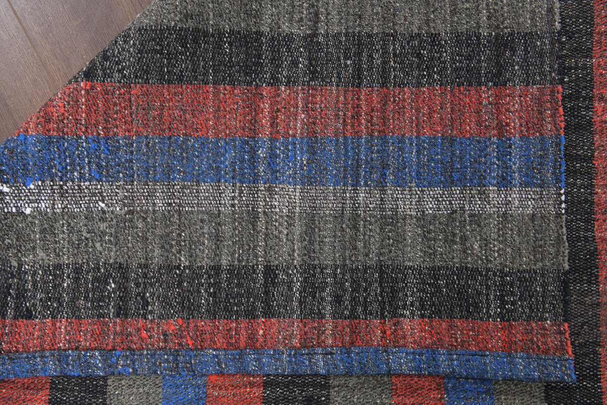 Handmade Vintage Oushak Runner Rug