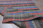 Handmade Vintage Oushak Runner Rug