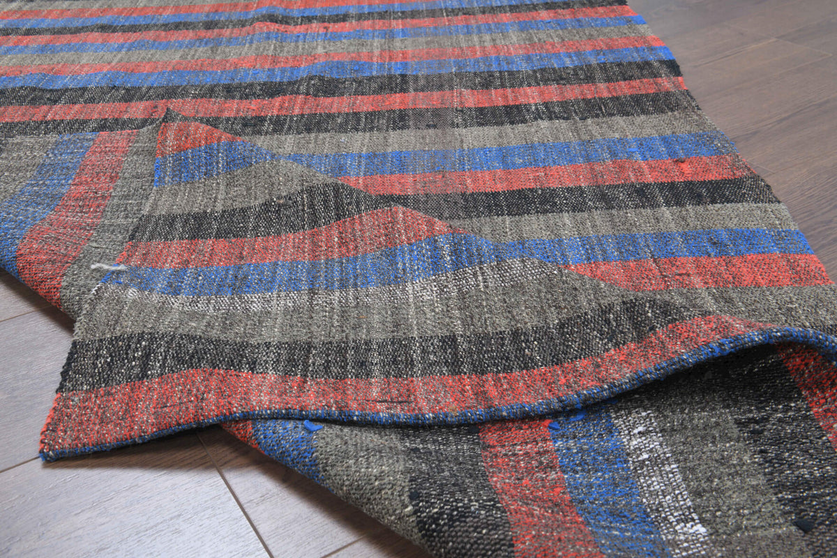 Handmade Vintage Oushak Runner Rug