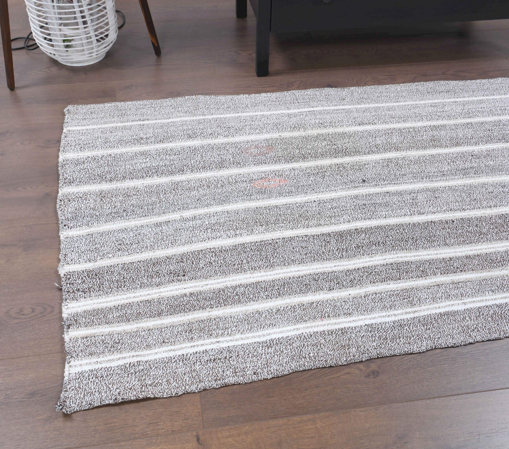 95x196 cm vintage Anatolian kilim rug – Zeikhur, flatweave, wool