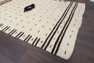140x196 cm vintage Anatolian kilim rug – Yesimgonca, flatweave, wool