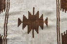 Brown Medallion Kilim Rug