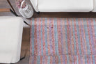 Handwoven flatweave wool kilim from Anatolia, Turkey – Handmade Kilim Vintage Rug 4'11" x 7'11"