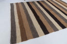One-of-a-kind 1960s Anatolian vintage kilim rug in wool, 4'2" x 6'2"