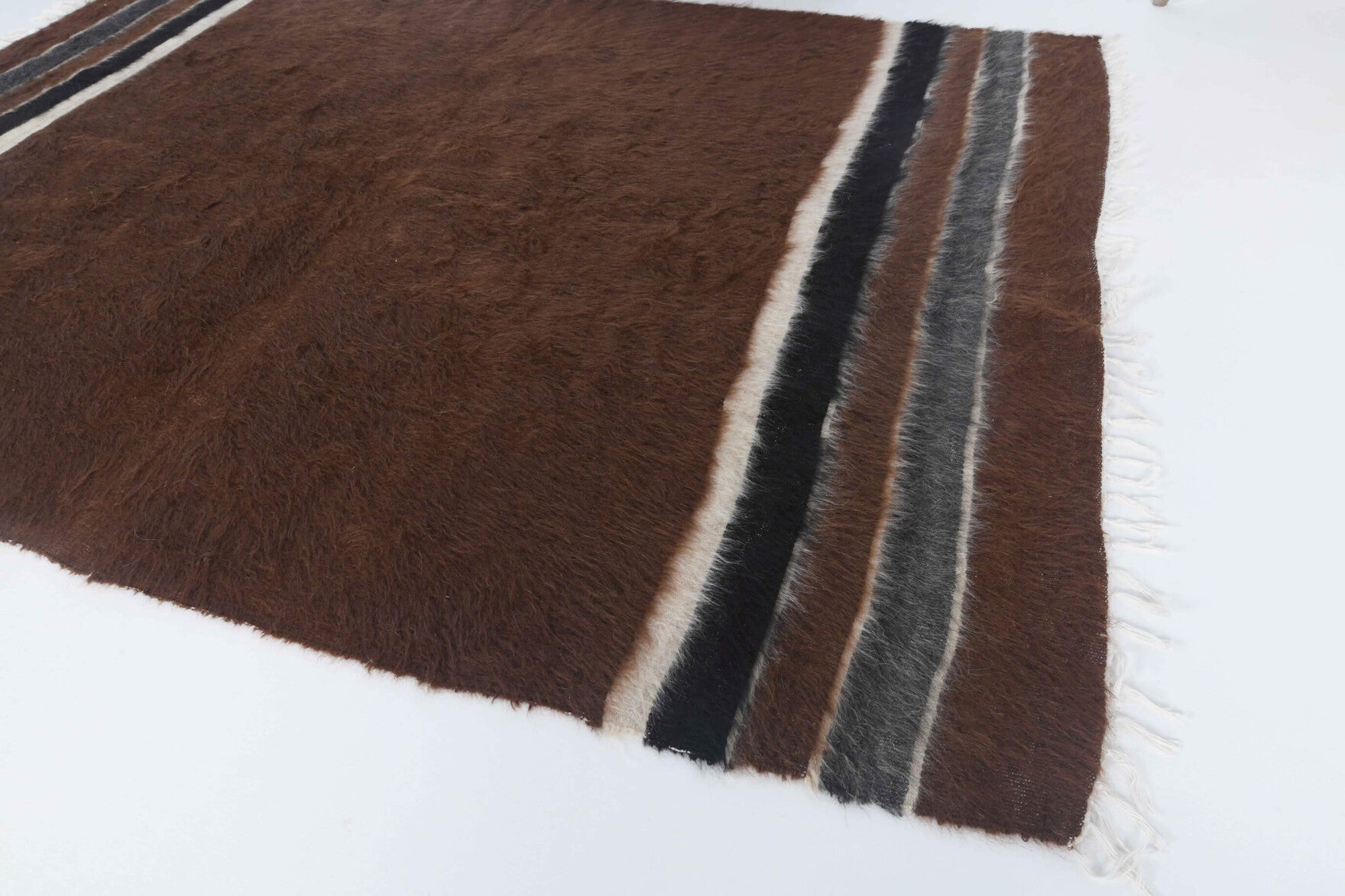 138x197 cm vintage Anatolian kilim rug – Tubapare, flatweave, wool