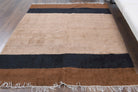 One-of-a-kind 1960s Anatolian vintage kilim rug in wool, 5'5" x 6'11"
