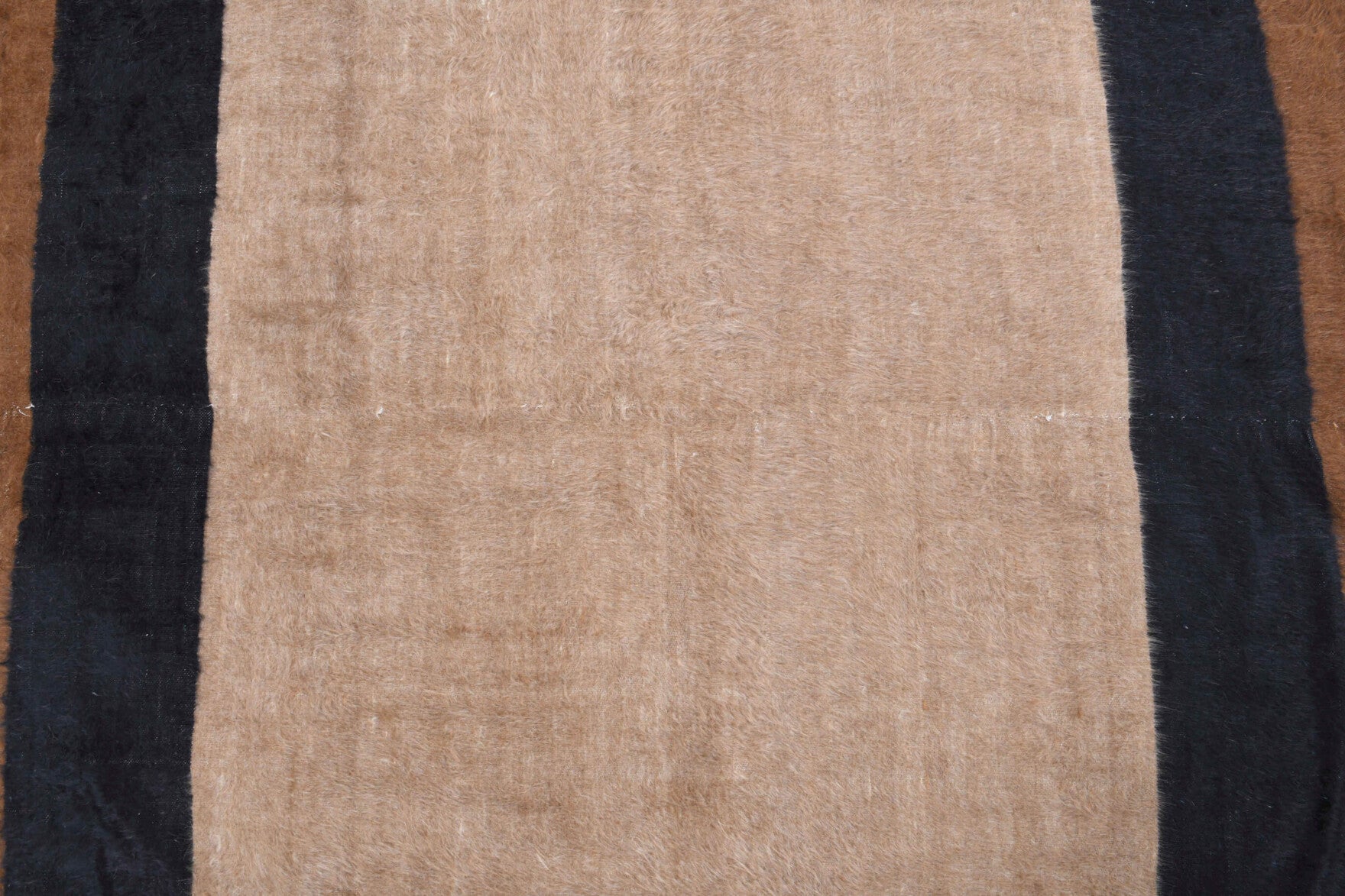 Timodoxe kilim: 1960s handwoven flatweave Anatolian kilim with solid motifs